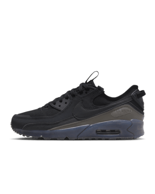 Black nike air max gum sole hotsell